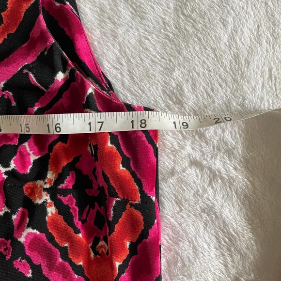 AB Studio Women’s Geometric Sleeveless Sheath Dress Size‎ Large - Picture 5 of 6